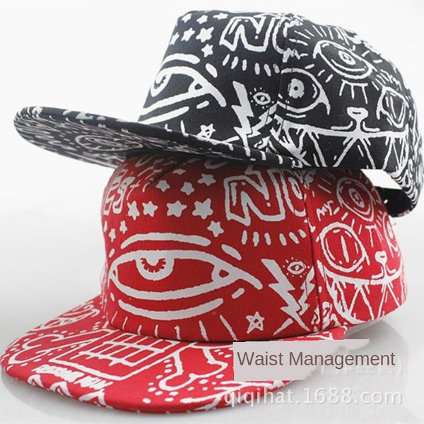 

parent-child korean fashion male and female baseball cap hip-hop hip-hop hat street hat flat edge street dance cap, Blue;gray
