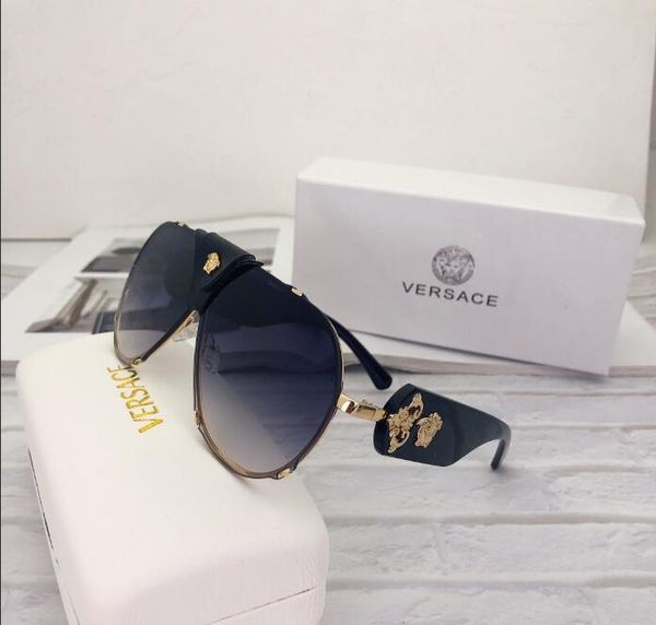

2020 the latest new fashion classic criminal design sunglasses for men and women european and american style square sunglasses, Black