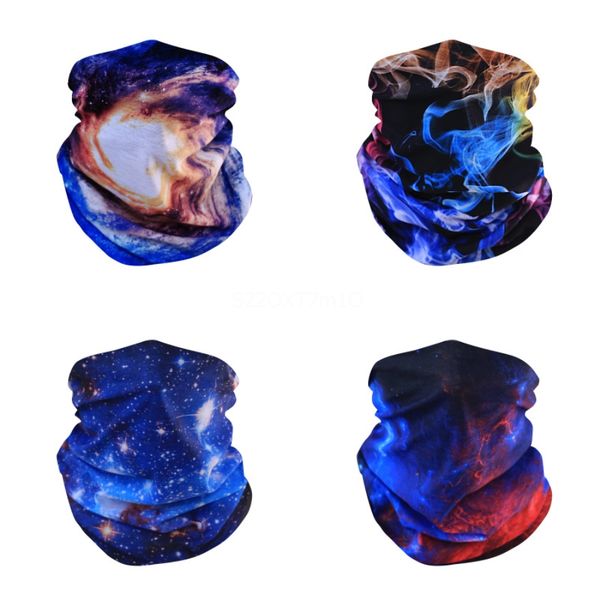 

120 style seamless headbands summer multifunctional scarves summer outdoor sports bandana magic scarfs women men hair band#135, Black