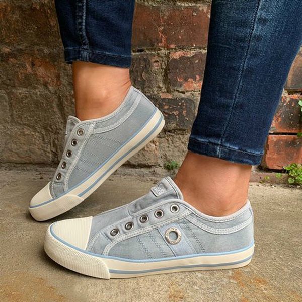 

flats casual shoes woman flat slip on plus size shoe vintage canvas loafers chaussures femme zapatos mujer sapato d545, Black