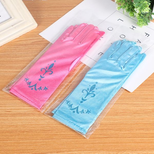 

new cartoon princess dance prop dance performance props decorative finger gloves children's etiquette gloves, White