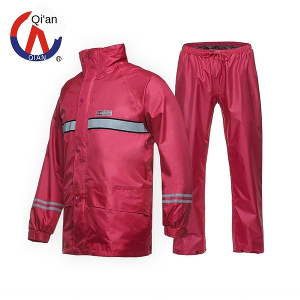

wrvfk raincoat split suit motorcycle electric bicycle rain pants reflective bicycle electric vehicle motorcycle riding waterproof clot