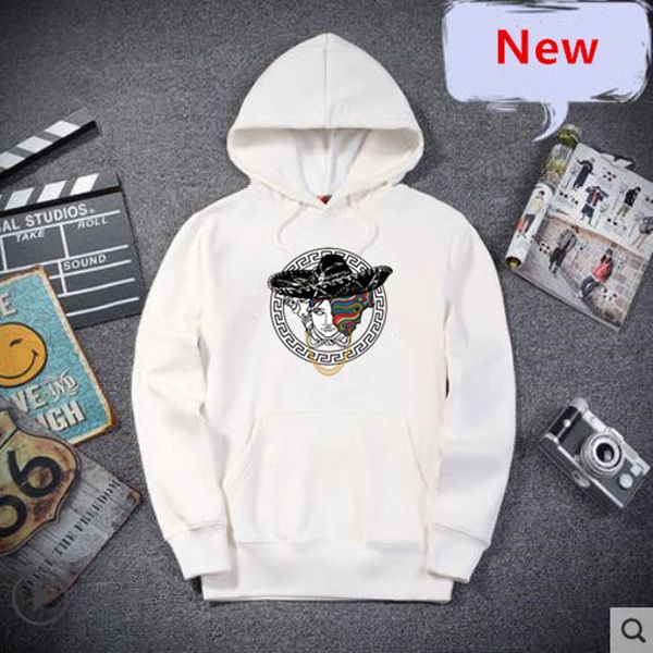 

fashion autumn winter men sweater long sleeve hoodie hip hop sweatshirts men women casual clothes sweater s-5xl, White;black