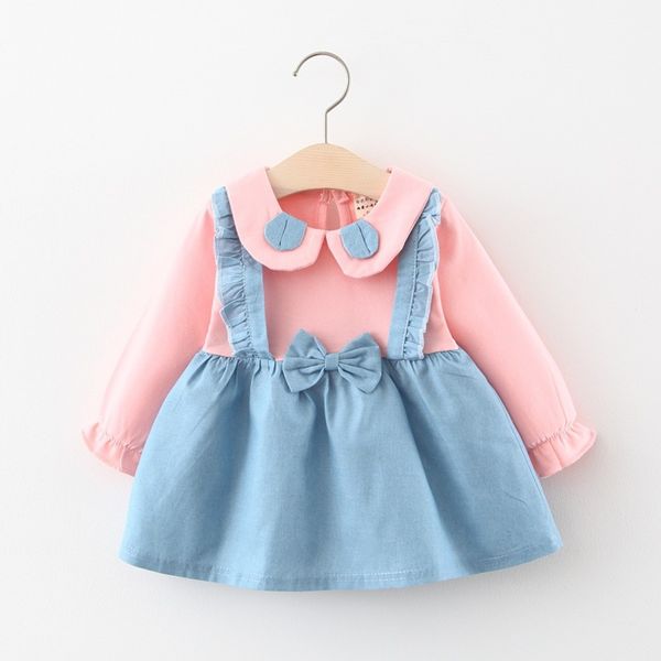 

kids designer clothes girls girls fake two-piece group dead, Red;yellow