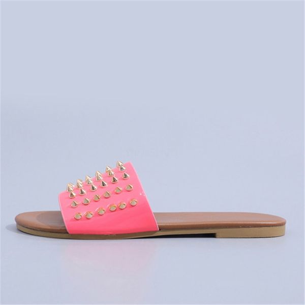 

beac 2020 men women slide slippers dener soes slide summer fasion wide flat slippery wit tick slippers slipper flip flops#587#515, Black