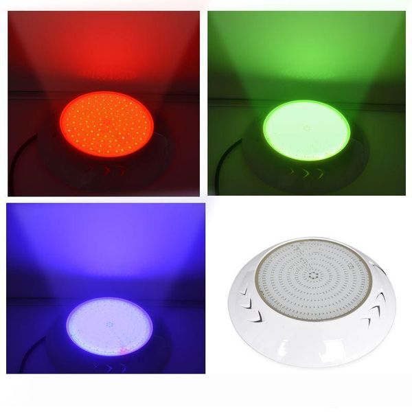 

ip68 resin filled rgb led swimming pool light 18w 24w 30w 35w 42w 12v underwater piscinas wall mounted for spa pond remote controller