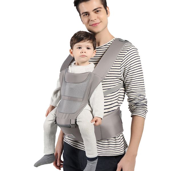 

0-36m ergonomic baby carrier infant baby hipseat carrier front facing ergonomic kangaroo wrap sling for travel