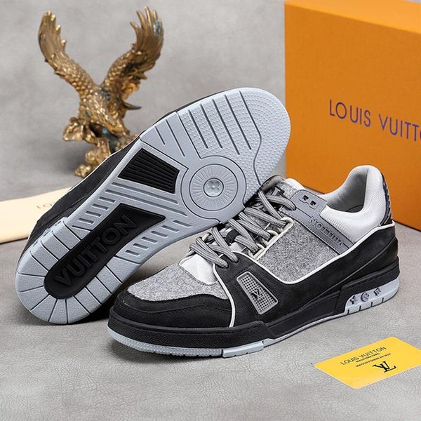 

fashion casual shoes for men zapatos de hombre trainer sneaker sale mens shoes fashion type chaussures pour hommes vintage flats drop ship, Black