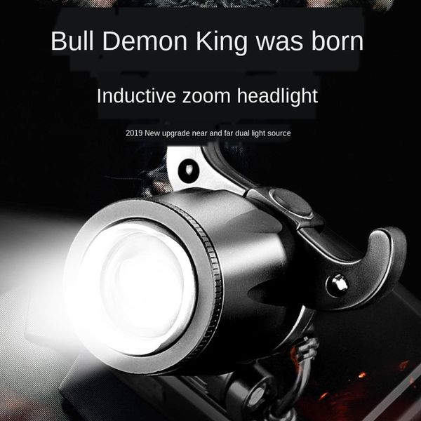 

fbedc head strong charging super bright head-mounted led induction lithium head flash flashlight hernia miner's light night fishing zoo