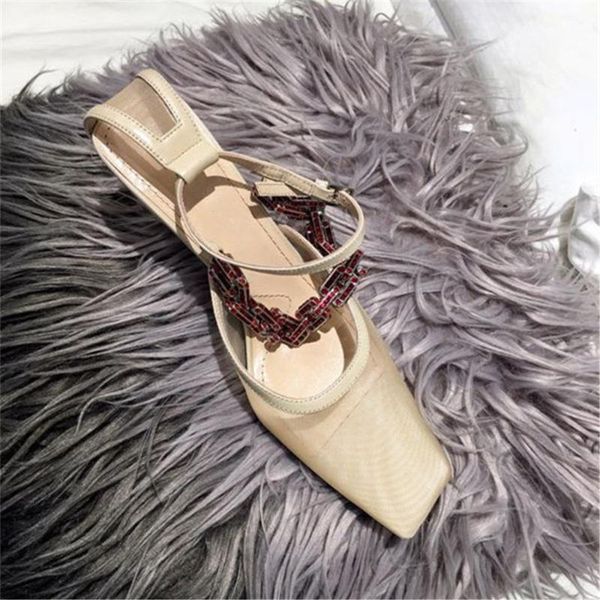 

fashion women's sandals new soft genuine leather women's shoes sweet mesh bling chain high heels shoes mature ladies party, Black