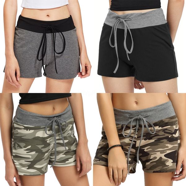 

new 2020 fashion short femme spandex swimming short sport beach surf running shorts for women boardshorts loose casual plus size#1021, White;black