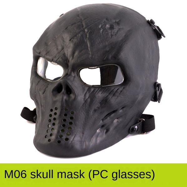 

new m06 skeleton lens riding field full face equipment mask mask maskfans outdoor products real cs equipment