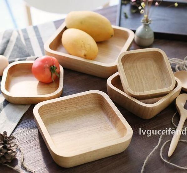 

originality characteristic woodiness individual character large medium size dinner dish smooth thick durable heat insulation solid color squ