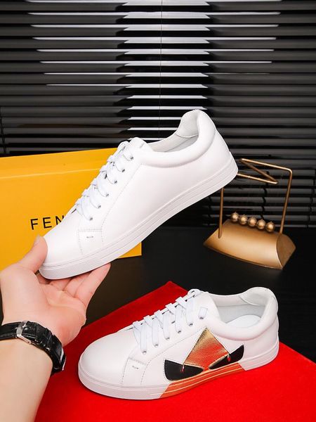 

2019nn luxury men's trend casual shoes, custom-made wild sports shoes, lace-up shoes, original packaging delivery 38-45, Black