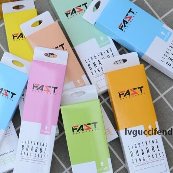 

color retail package packaging box boxes for 1m 3ft micro usb charger cable samsung s9 iphone xs max xr 8 plus huawei mate 20