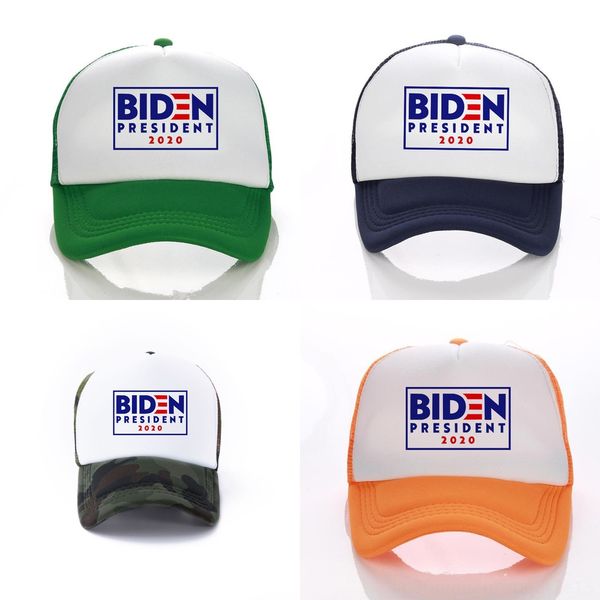 

nqzen joe biden hat mesh 2020 american president election baseball cap embroidery letter adjustable cap baseball snapback hat, Blue;gray