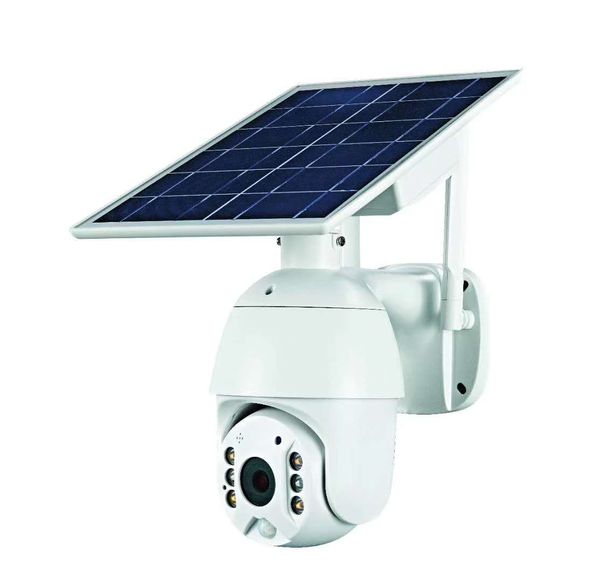 4G Solar IP PTZ-Kameras Starlight Vollfarb-IR-Vision P2P 4G-SIM-Karte IR-Vision-Kamera Cloud-Speicherkamera Anspo