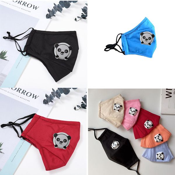 

with breathing valve face mask masque anti-dust washable reusable more safer pure cotton child kids mask protection pm2.5