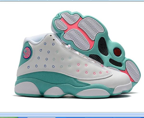 

2020 13s new high white light blue pink women outdoor shoes size 36-40