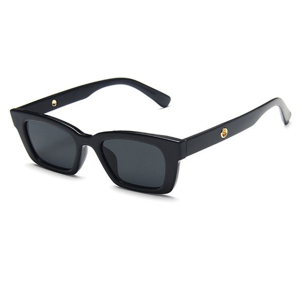 

new metal hinge sunglasses women lens square sun glasses female lady shades eyewear uv400 gafas, White;black