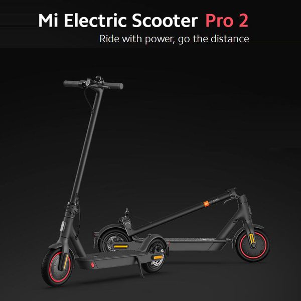

presale xiaomi folding electric scooter pro2 pro 2 speed mode 300w motor max load 100kg 8.5 inch solid tire 45km trotinette lectrique