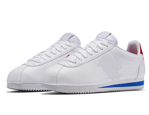

classic designer cortez leather high qaulity mens womens new fashion triple white black pink casual shoes eur 36-45