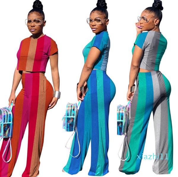 

fashion-women's suits stripe set women casual stripe hooded long sleeve pullove sport pullover shirts long pants, Gray