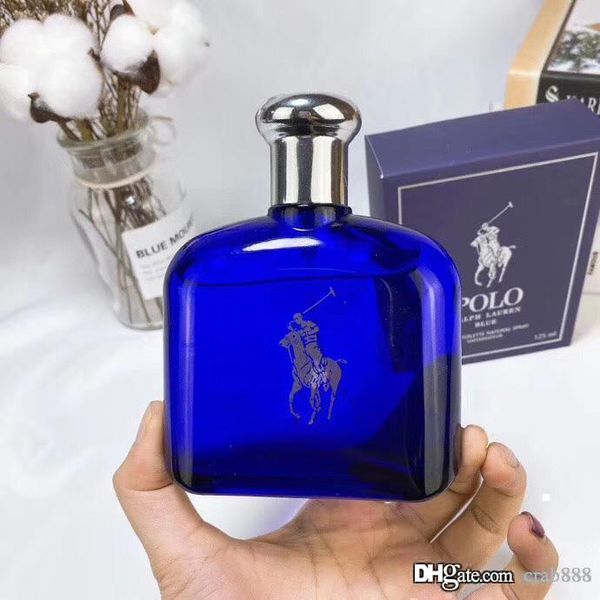 

благородные духи для мужчин поло синего ароматические fougère 125мл 4.2floz edt natural spray vaporisateur продолжительные тот же марку