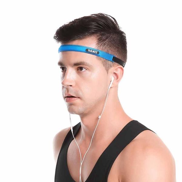 

новых виды спорт фитнес оголовье покрытие упругих sweatband диапазон волосы head wrap спортивная аксессуар, Yellow;black