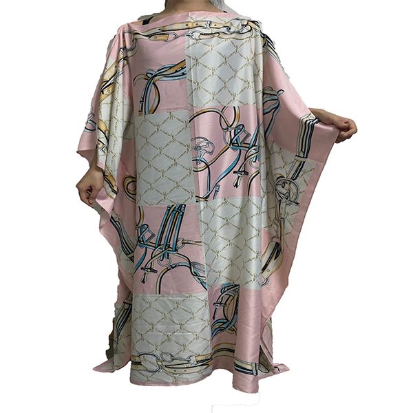 

ethnic clothing elegant printed kuwait silk kaftan maxi dress size comfortable dubai summer muslim womem abaya robe african clothes, Red