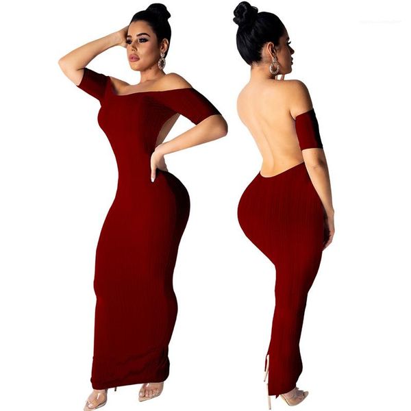 

женщины тонкий женщин платья sexy backless bodycon платье вскользь естественный цвет с коротким рукавом платье одежда для, Black;gray