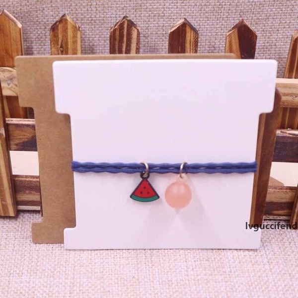 

2018 new diy hair clip card size : 101x101mm (3.976x3.976 )100pcs cards 400gsm kraft paper hair clip card mak cost extra