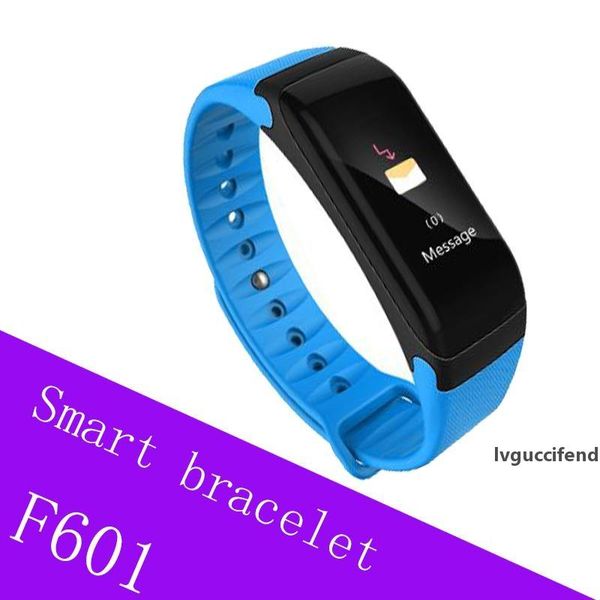 

f601 smart bracelet smart watch heart rate monitor bluetooth smartband health fitness smart band for android ios activity tracker dhl