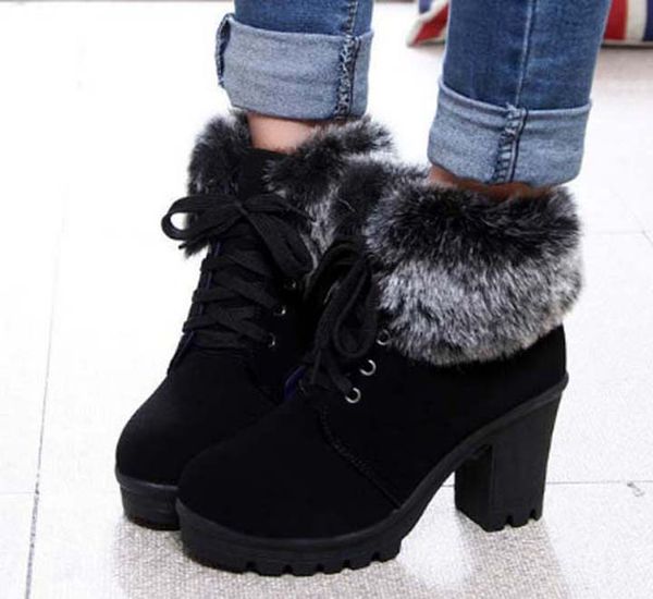 

fashion leather star women shoes woman leather short autumn winter ankle designer fashion brand women martin boots 09 p3, Black