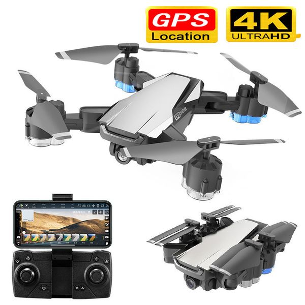 

profession gps rc drone with 4k hd camera 5g wifi fpv altitude hold one key return rc quadcopter helicopter vs e520s sg907