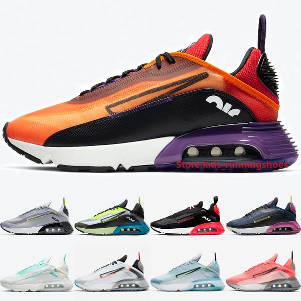

высокое качество 2090 женщины мужчины кроссовки 2020 дизайнер magma orange wolf gray duck camo navy magenta открытый кроссовки размер 5.5-12, Black
