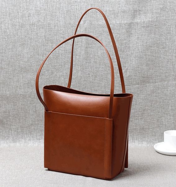 

new style genuine leather women's bag handbag tote bags
