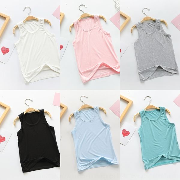 

детские летние тонкие модальные подтяжк мальчиков и девочек все соответствует сплошной цвет базы i-образный камзол жилет жилет жилет, Blue