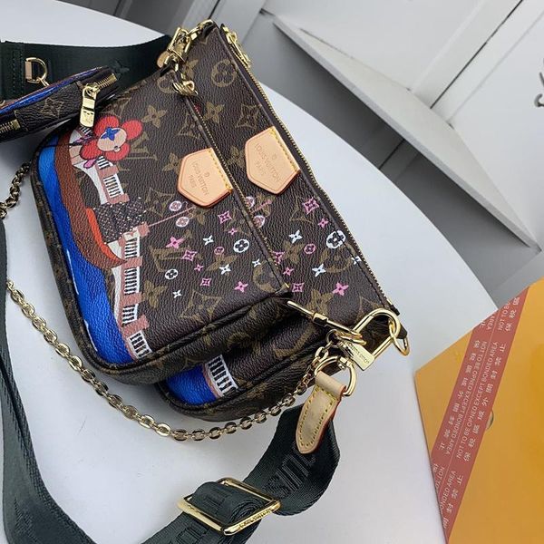 

womens bag bolsa de hombro wallet purses crossbody bag fashion designer money coin pocket leather lady chain shoulder bags