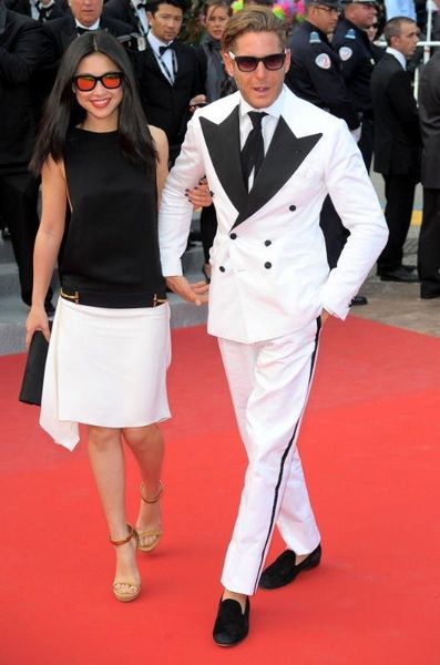 

latest coat pant designs white double breasted men suit slim fit 2 piece tuxedo custom groom suits prom blazer terno masuclino 7, White;black