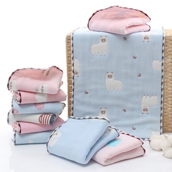 

6-layer children's 25*50 children's gauze infant gauze face wash towel towel