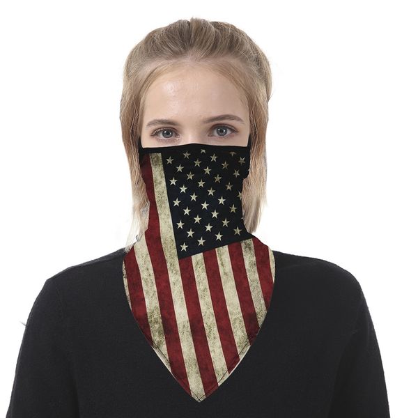 

3d animal monkey shark dog tiger face masks seamless magic bandana neck warmer tube shield gaiter scarf headband snowboard bicycle headwe#40, Black