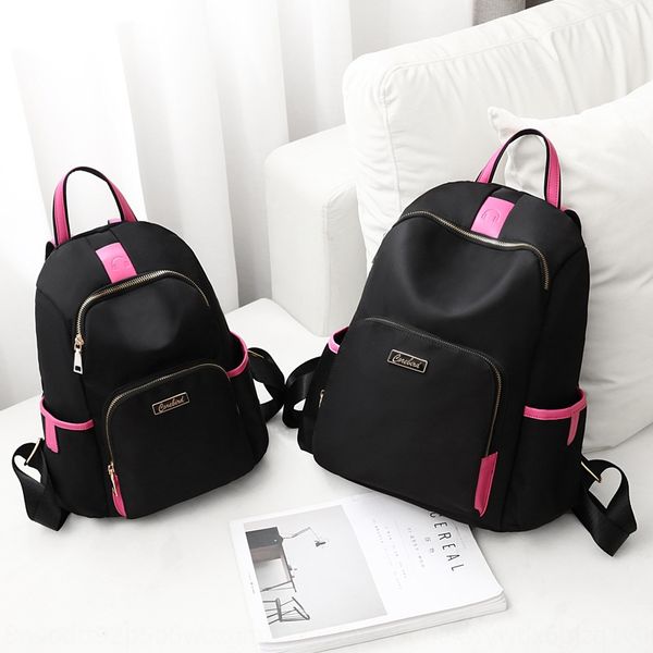 

oxford cloth women travel bag oxford cloth backpack 2020 new anti-theft all-match large capacity travel bag nylon canvas backpack icc