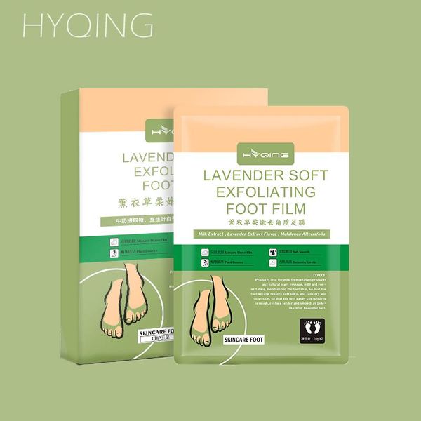 

Lavender soft exfoliating foot film hydrated easy to abosrb Repair dry skin Nourish Oil-control mascarilla Delicate skin Foot mask