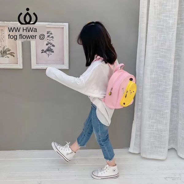 

alij4 fog flower 2020 new kindergarten bag children's cartoon cute baby fog flower 2020 new kindergarten bag children's banana bac