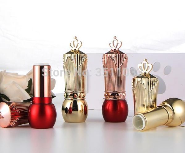 

10/30/50pcs 12.1mm diy cosmetic gold empty lipstick tube, handmade lip sub package,professional lip rouge packing container