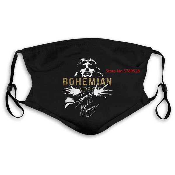 

queen bohemian rhapsody freddie mercury mens womens rock slim fit mask women kids pm25 gmiul