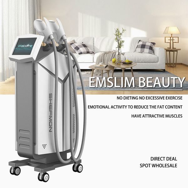 

emslimming electromagnetic hiemt technology emslim hi-emt fat-burning machine uptight buttocks strengthening o abdominal muscles spa use
