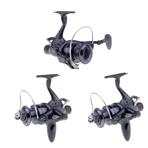 

3 pieces 40fr baitfeeder spinning fishing reel front rear drag double brake