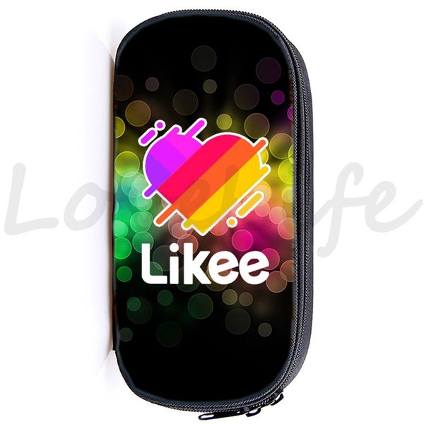 

likee like pencil case pencil holder boys girls pen bag likee video pen bag kids stationery fashion accessory stationery